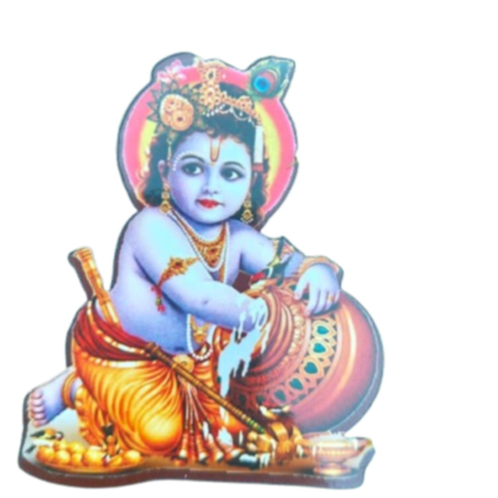 ganesha wooden magnet gift
