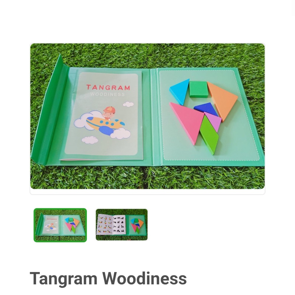 Tangram magnetic woodiness