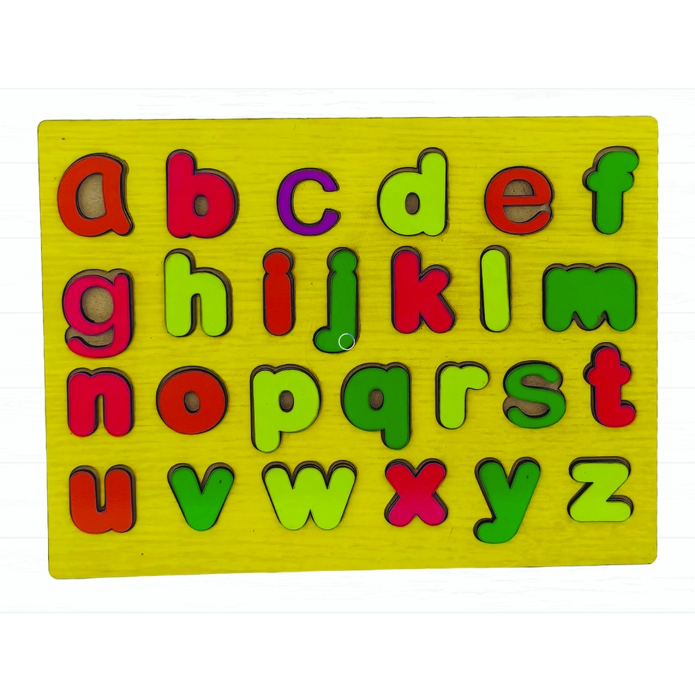Wooden Small Alphabet Board (a-z)