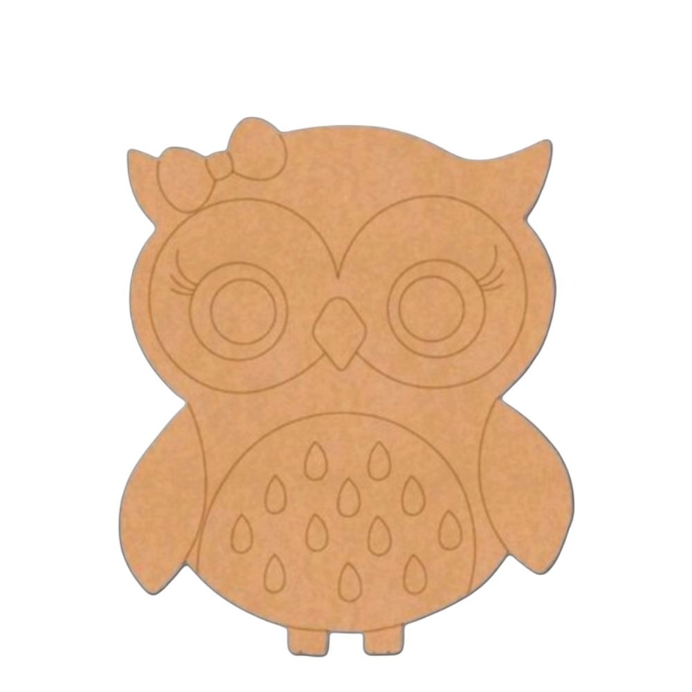 Owl Premarked Cutouts