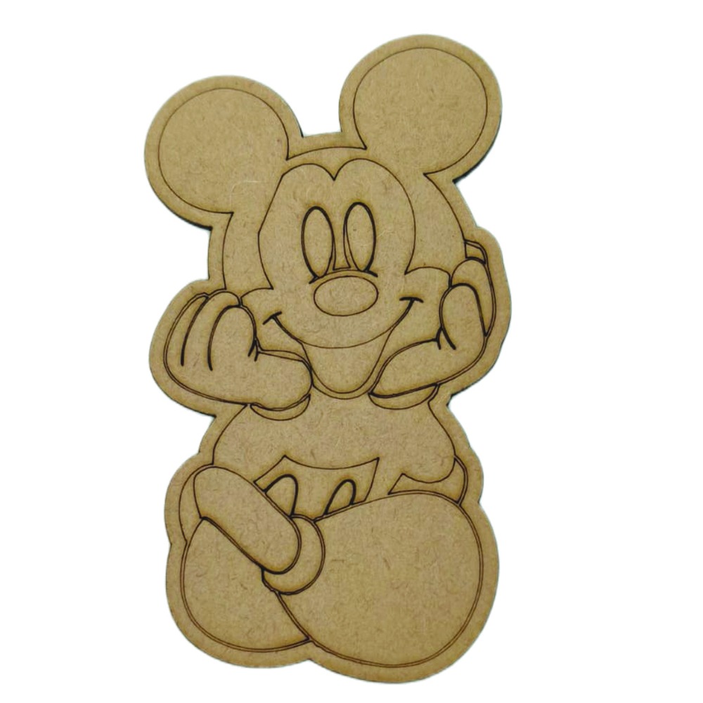 Premarked MDF Cartoon Cutouts for Micky Mouse theme