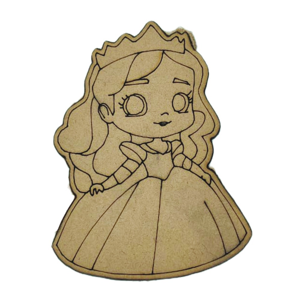 Premarked MDF Cartoon Cutouts for Kids