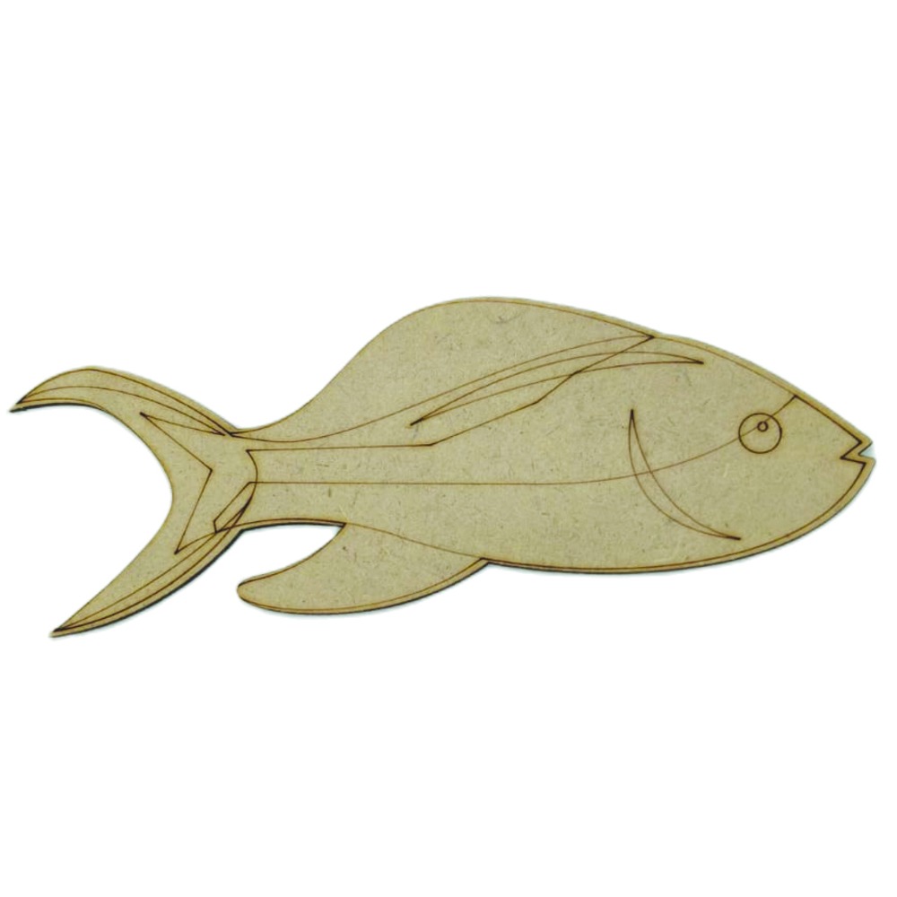 Premarked Cartoon Cutouts for Kids Fish theme1 | Art & Craft Activities