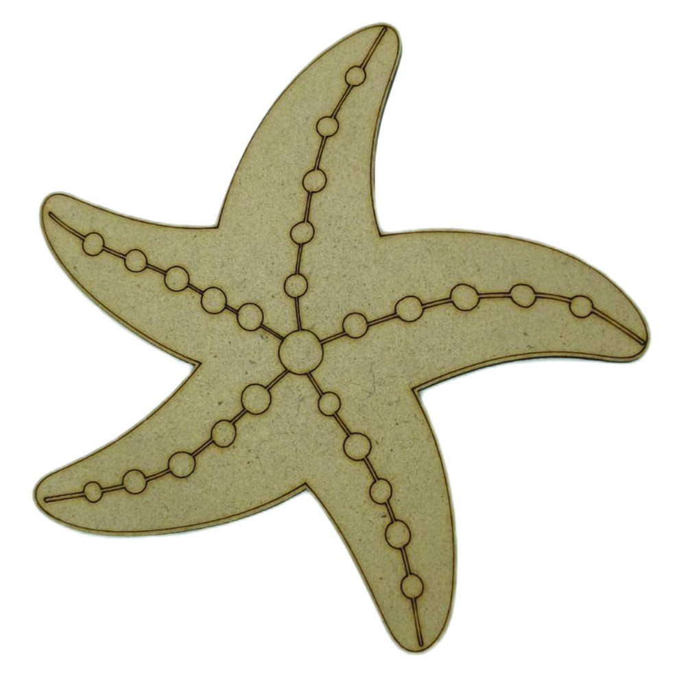Premarked Cartoon Cutouts for Kids Star Fish theme | Art & Craft Activities