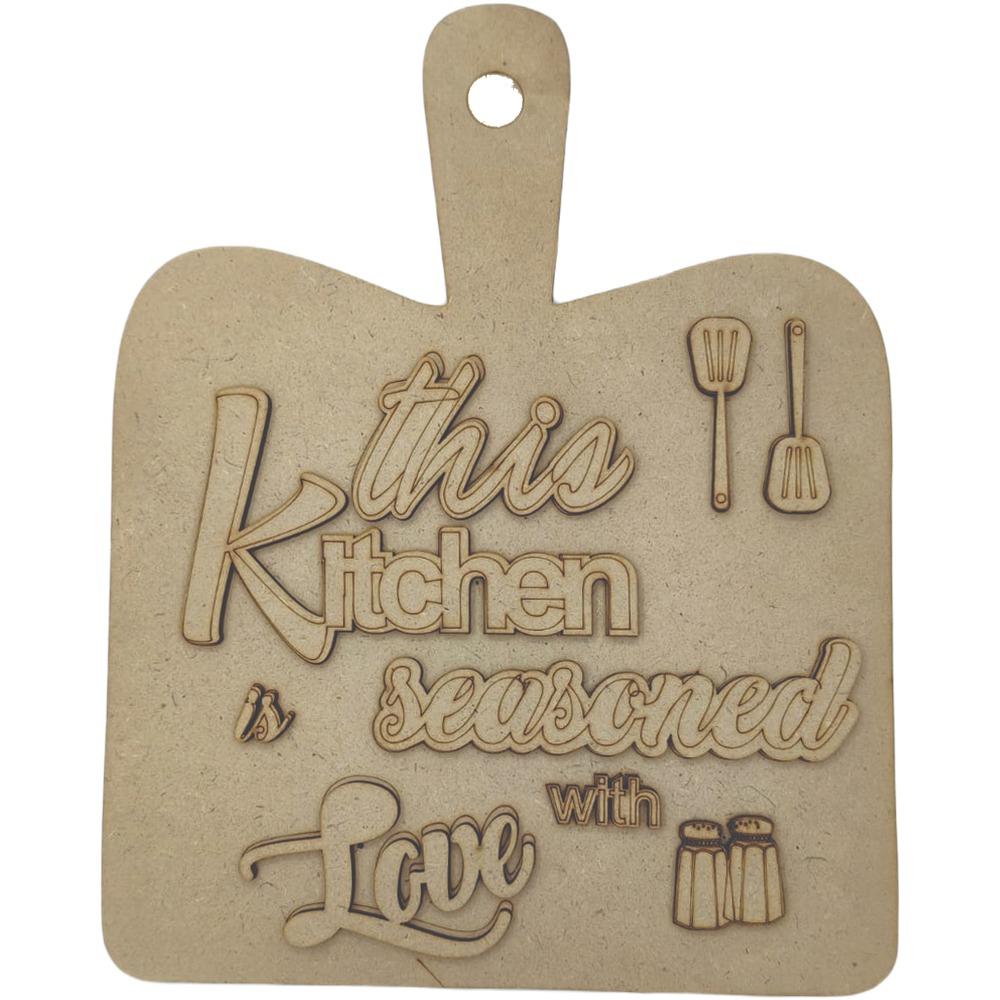 Pre-Marked Kitchen Wall Hanging |