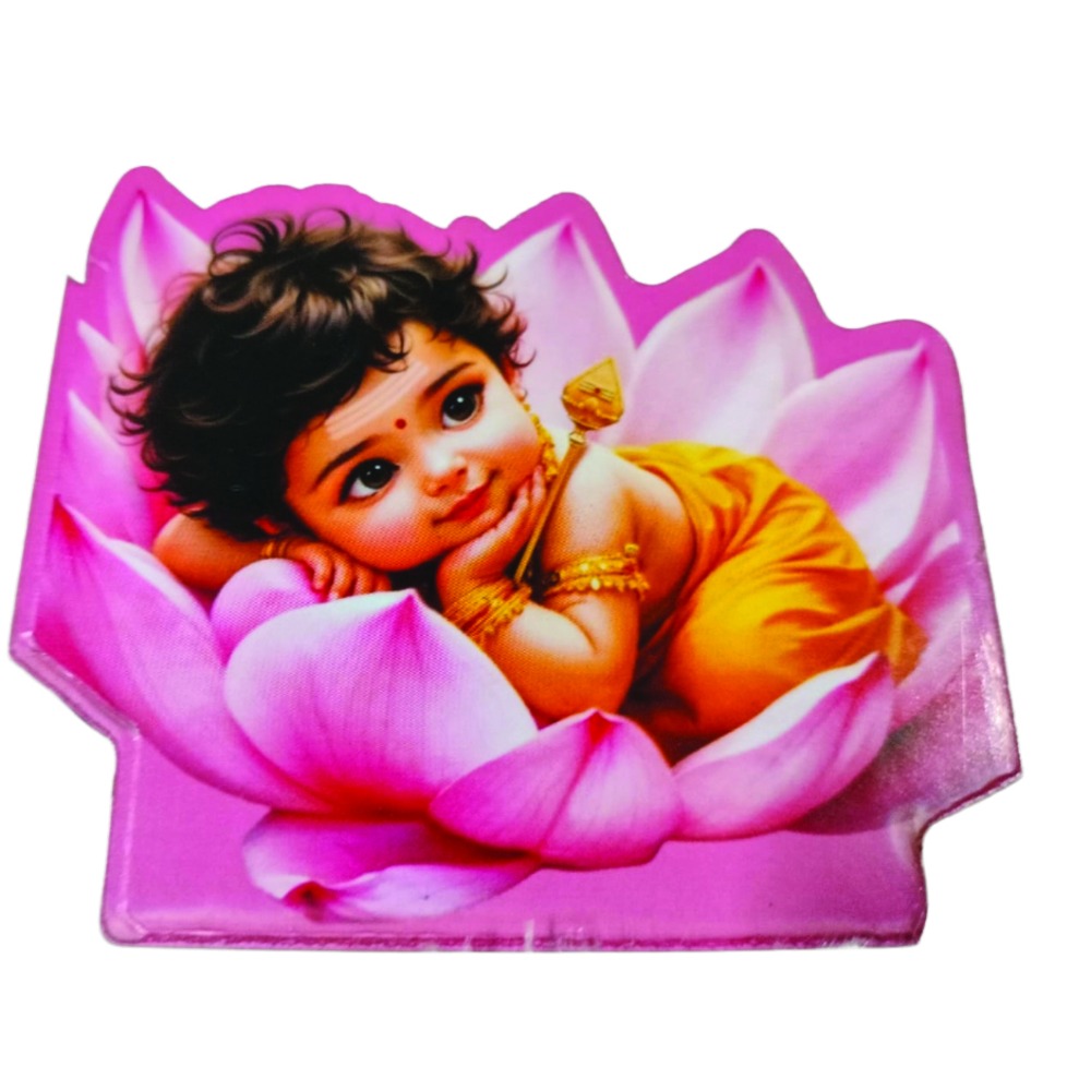 Lord Murugan Fridge Magnet Model1 | Custom Shape Cut