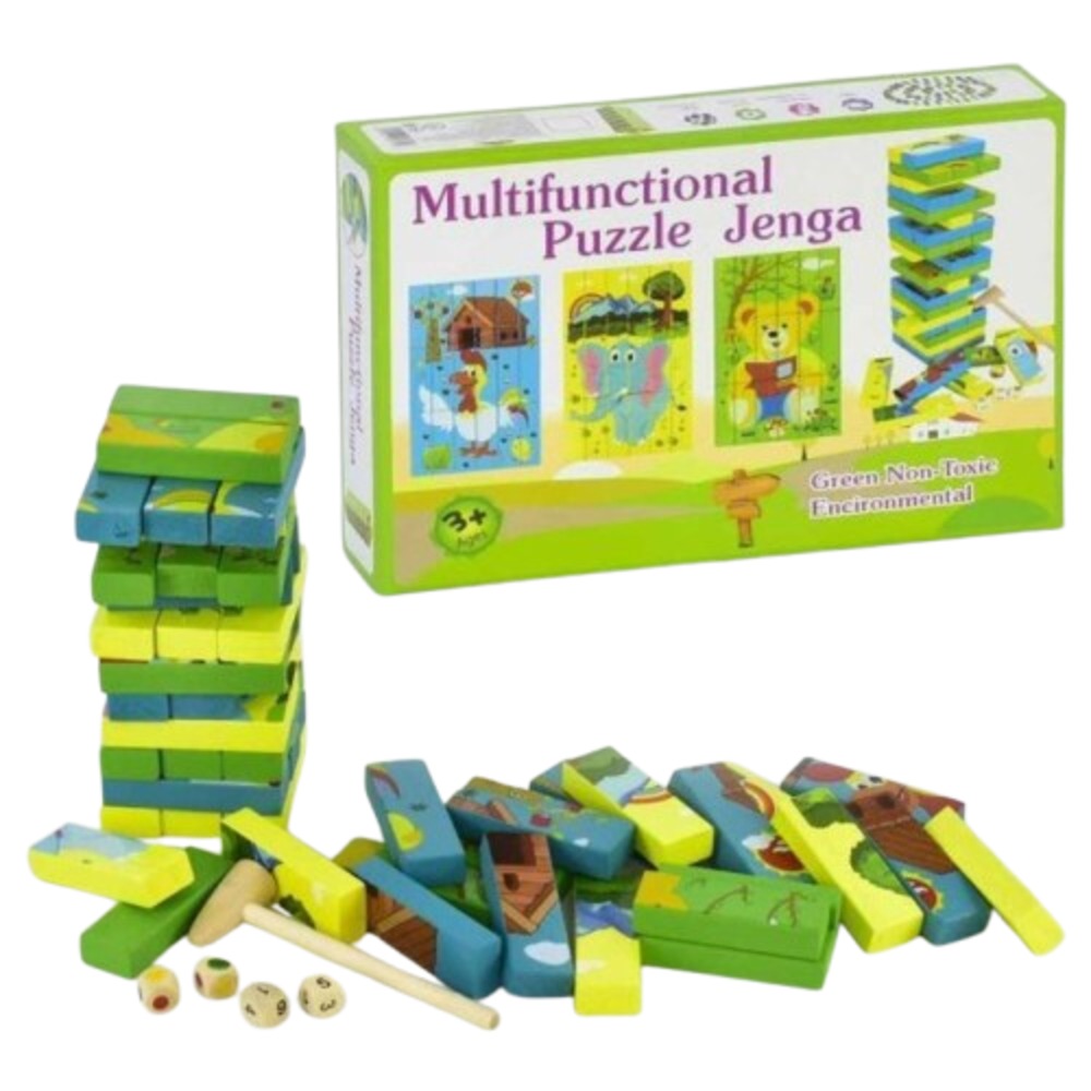 Multifunctional jenga