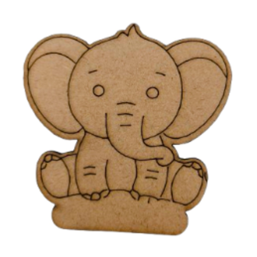 Elephant Decor cutout