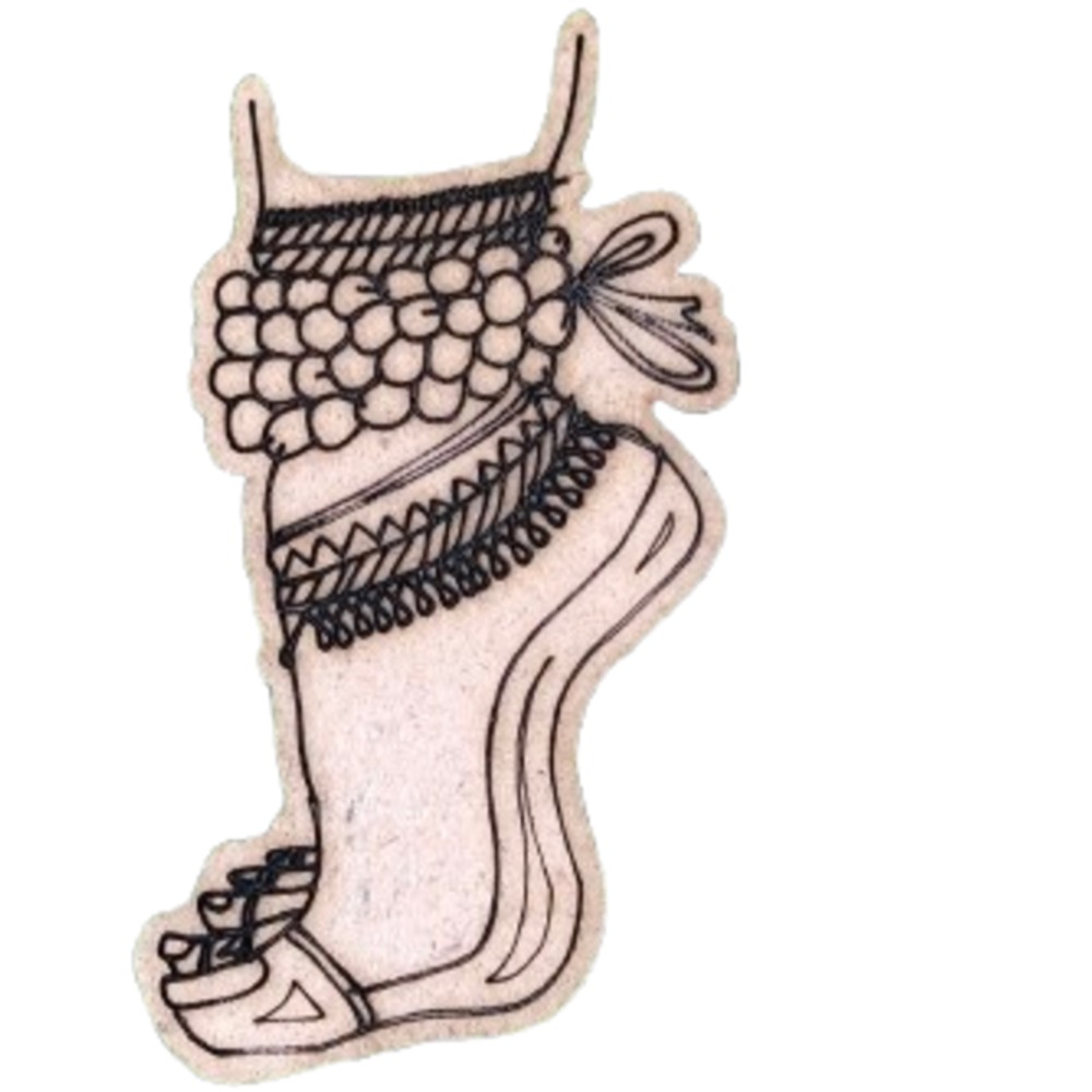 Wooden Bharatanatyam Dancer Leg Cutout