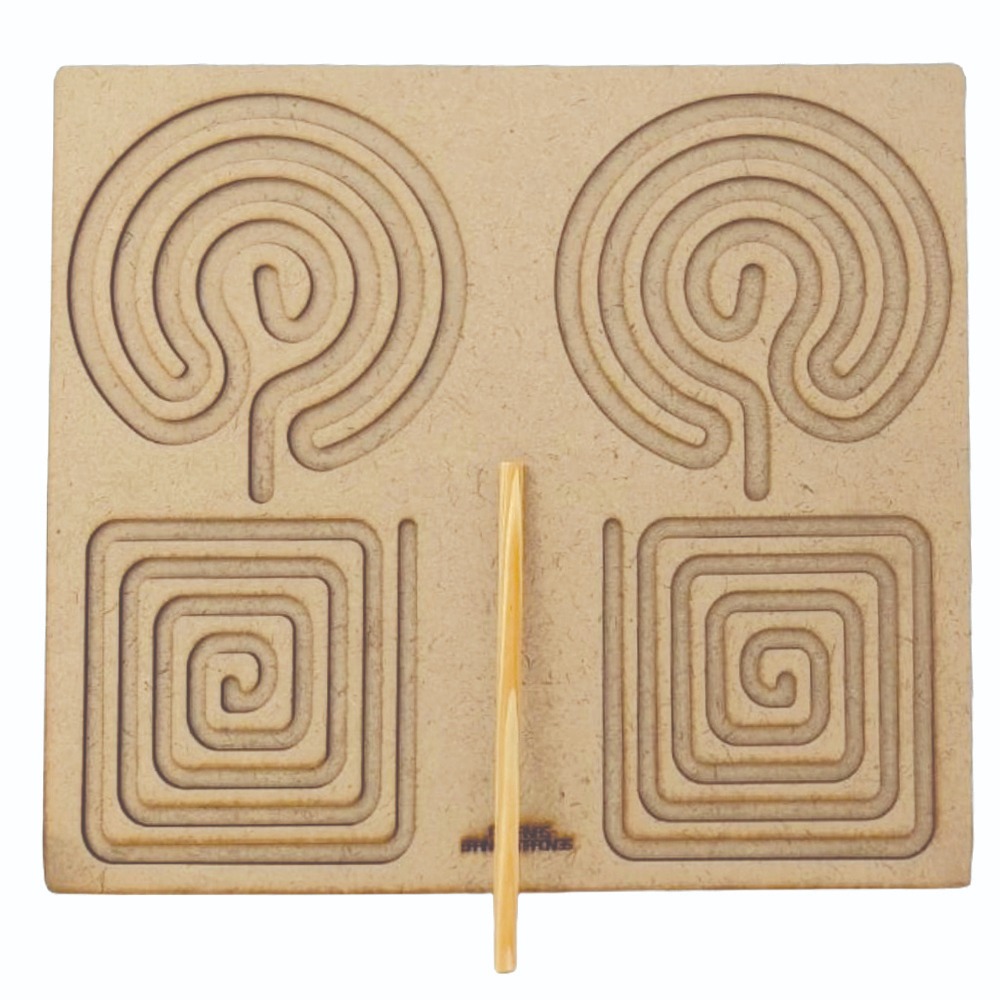 Dual Hand Wooden Tracing Board |