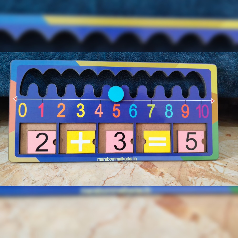 NUMBER NINJA Math solving montessori kit