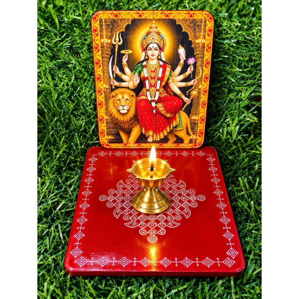 Manai with Kolam_Durga_Devi